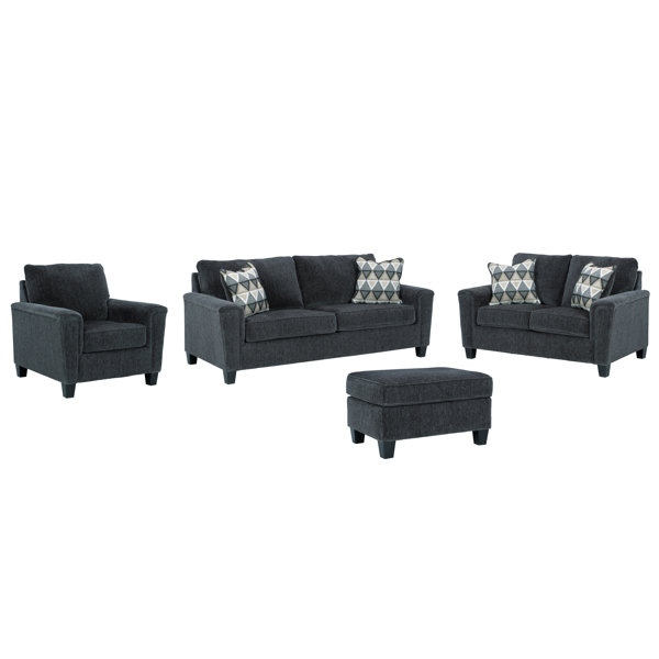 Signature Design by Ashley Abinger 4 Piece Living Room Set & Reviews